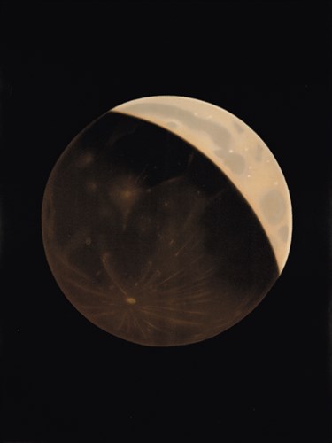 Partial Eclipse of the Moon - Etienne Leopold Trouvelot