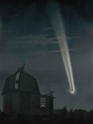 The Great Comet of 1881 - Etienne Leopold Trouvelot