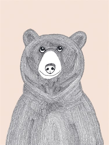Linear Friends - Bear - Virginia Kraljevic