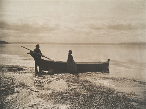 Evening On the Sound, 1899 - Edward Sheriff Curtis