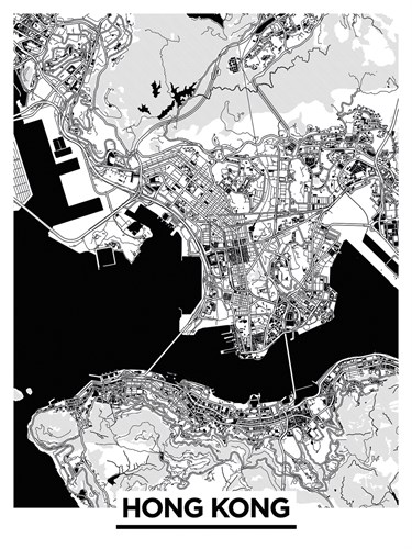 Monochrome - Hong Kong - Olivier Gratton-Gagne