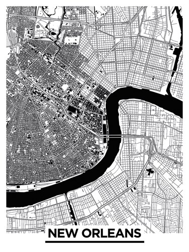 Monochrome - New Orleans - Olivier Gratton-Gagne