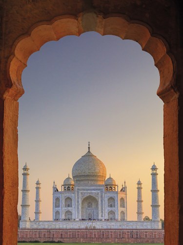 Taj Mahal Sunset - Maurizio Rellini