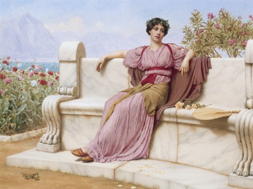 Tranquility - John William Godward