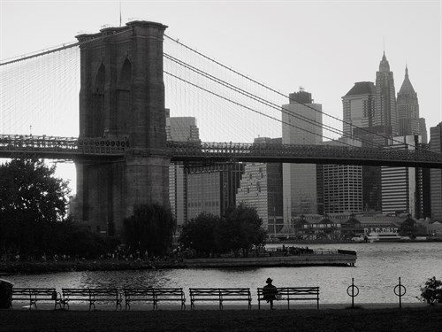 View of Brooklyn Bridge  - Jay Wesler
