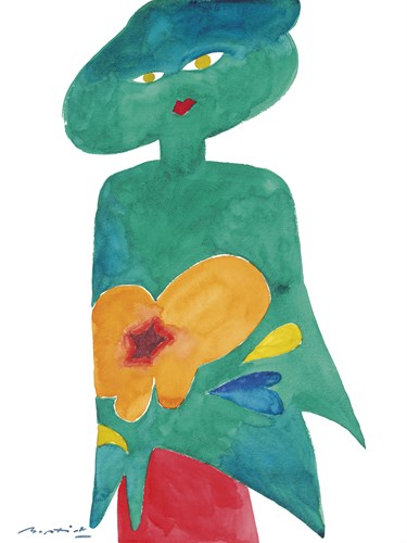 Bold Figure - Floral - Gerry Baptist