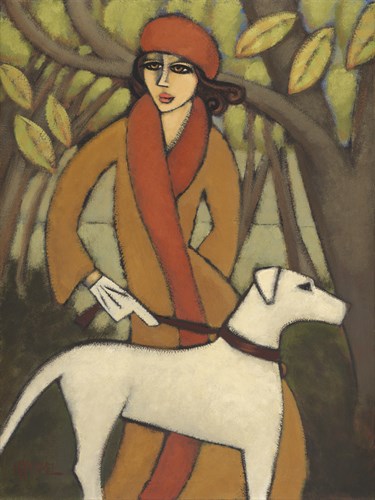 Autumn Walk - Platinum - Marsha Hammel