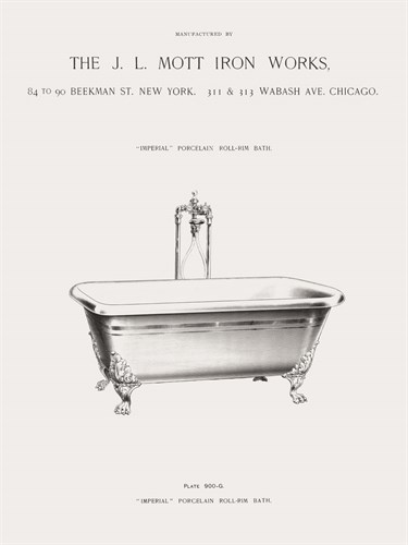 Imperial Roll Rim Bath - The Vintage Collection