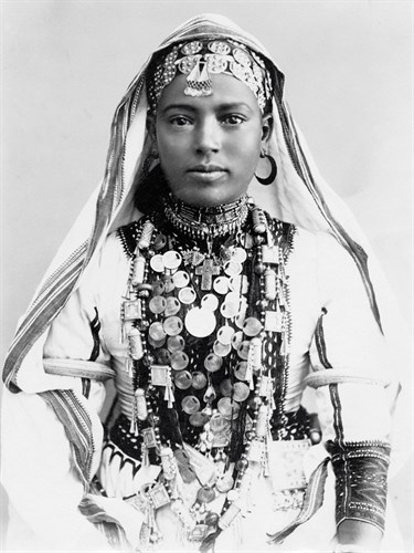 Portrait of a Young Woman, in Ceremonial Dress - Historic Collection