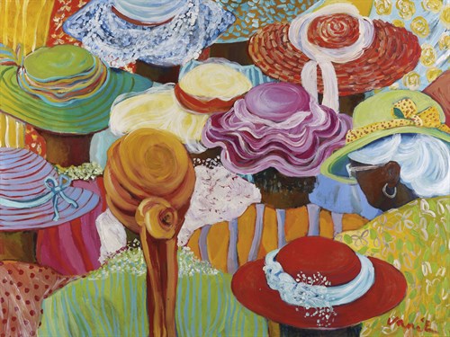 Hats and Tie - Vanita Comissiong