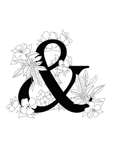 Flowering Ampersand - Sasha Blake