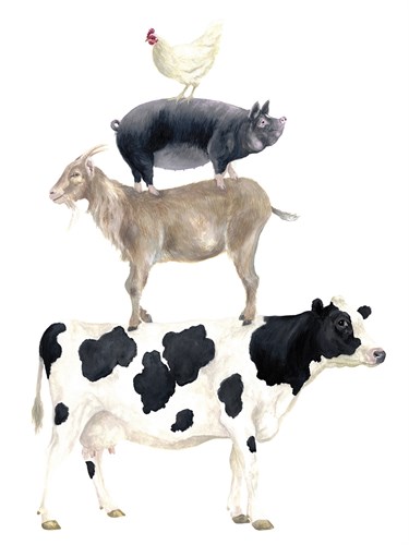 Farmyard Antics - Janie Howe