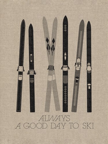 A Good Day To Ski - Ingrid Muskovy