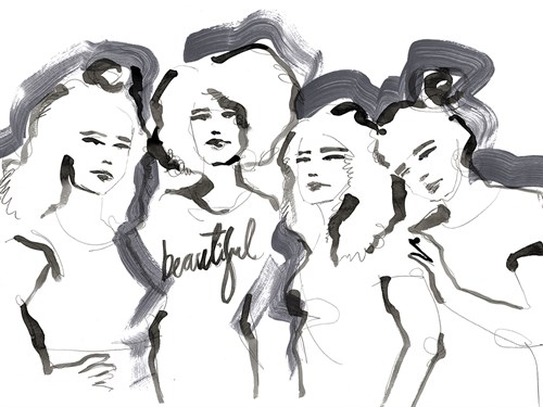 Naive Sketch - Beautiful - Aurora Bell