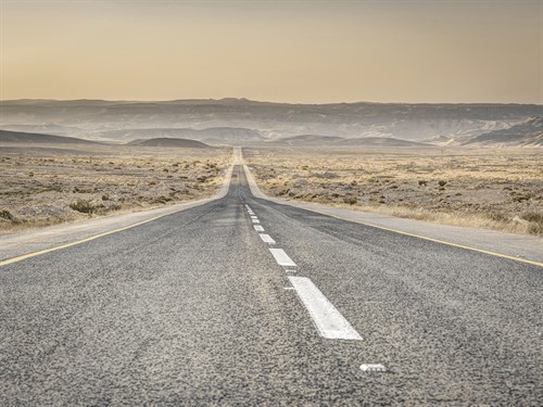 Deserted Highway - Assaf Frank