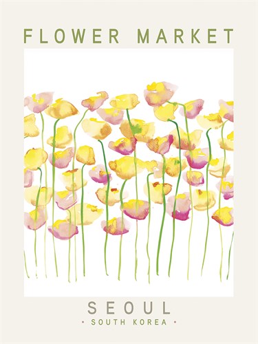 Flower Market - Seoul - Elizabeth Allyn