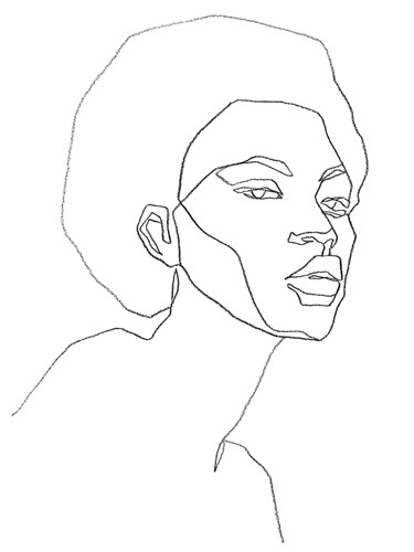 Simple Portrait - Gaze - Aurora Bell