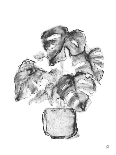 Sketched Houseplant - Grow - Manny Woodard