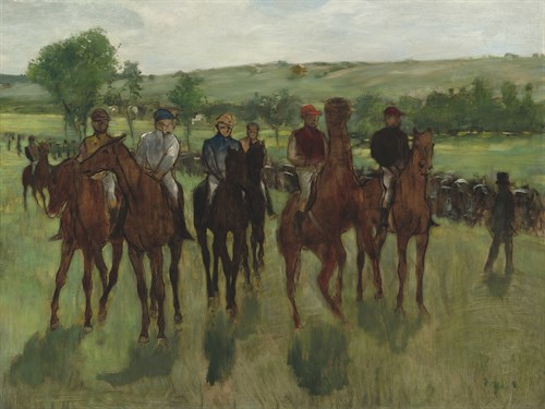 The Riders - Edgar Degas