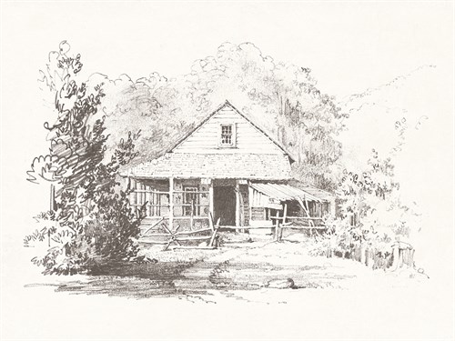 Sketched Chalet - James Ranmey
