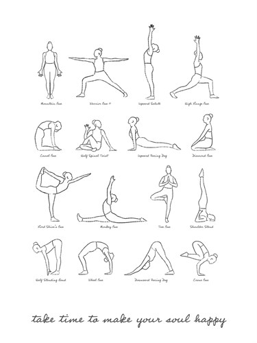 Yoga Flow - Composition - Lisa McCandless