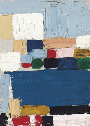 Composition-Paysage (Le Castelet) - Nicolas de Staël