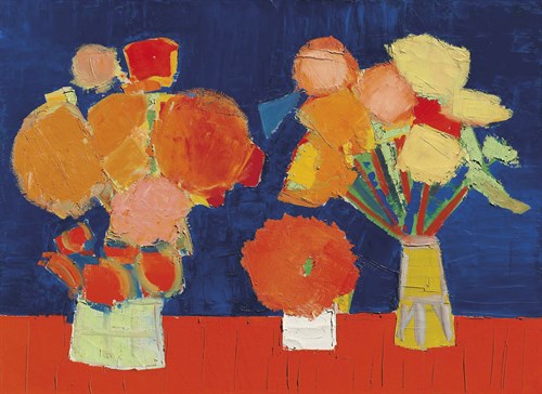 Deux Vases de Fleurs (Two Vases of Flowers) - Nicolas de Staël
