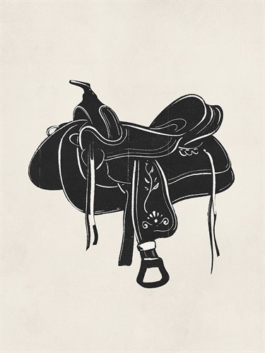 Cowboy Detail - Saddle - Lisa McCandless