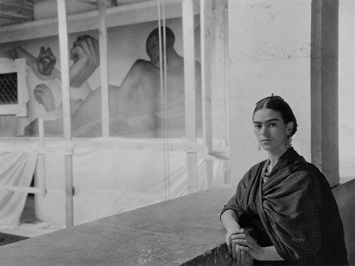 Gallery Tour, Overlooking Rivera Court, 1932 - Guillermo Kahlo