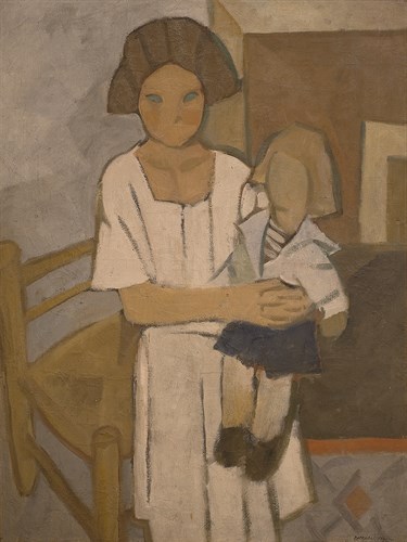 La Nina de la Muneca - Rafael Barradas