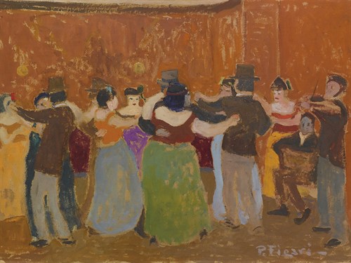  El Tango, Cabaret, c.1932 - Pedro Figari