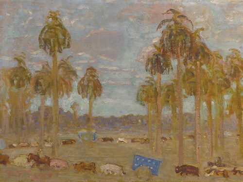 La Conquista del Chaco - Pedro Figari