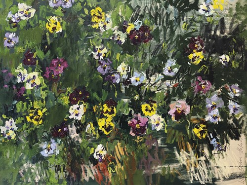 Pansies - Lilia Orlova Holmes