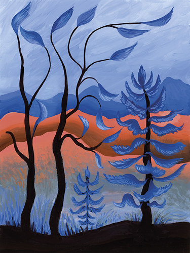 Fiery Terrain - Breeze - Erika Greenfield