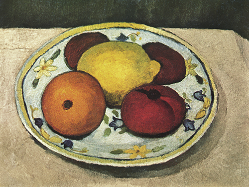 Still Life with Lemons, Apples and Tomatoes - Paula Modersohn-Becker