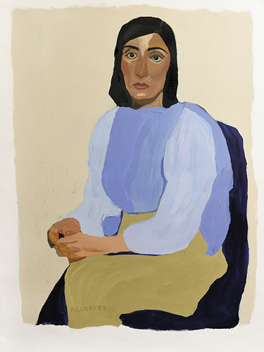 Portrait of Isabelle - Rebecca Aldernet