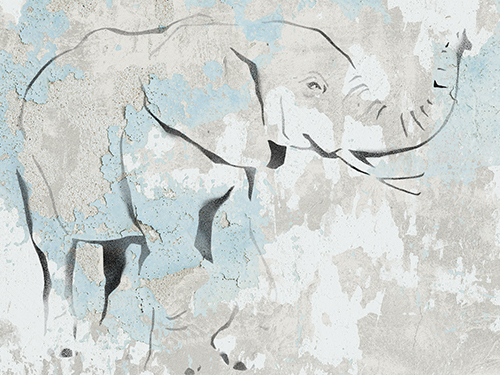 Elephant in the Mist - Ingrid Muskovy