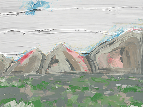 Impasto Vista - View - M.  Remington