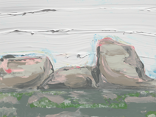 Impasto Vista - Valley - M.  Remington