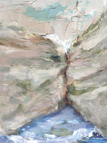  Layered Landscape - Brush - M.  Remington
