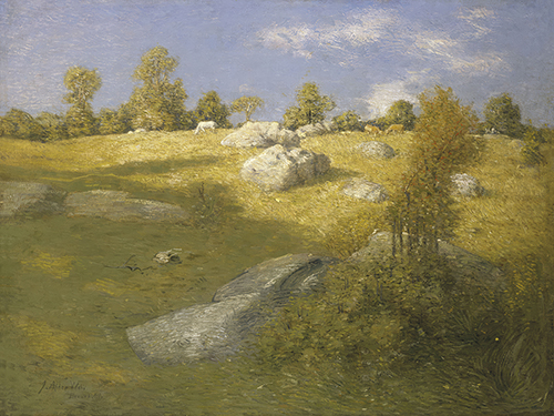 Upland Pasture - J. Alden Weir