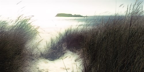 Dunes and Island - Malcolm Sanders