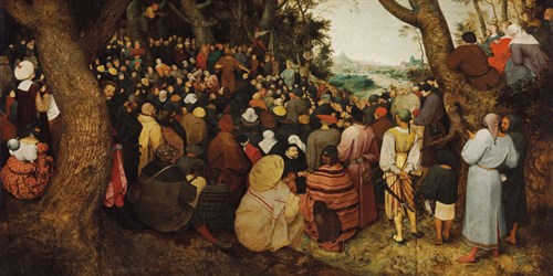 The Sermon of Saint John the Baptist - Pieter Bruegel the Elder