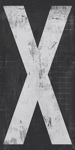 Industrial Alphabet - X - Tom Frazier