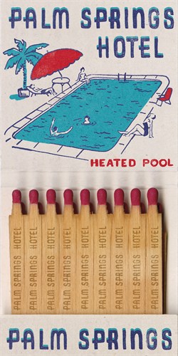 Palm Springs Hotel Matchbook - Kristine Hegre