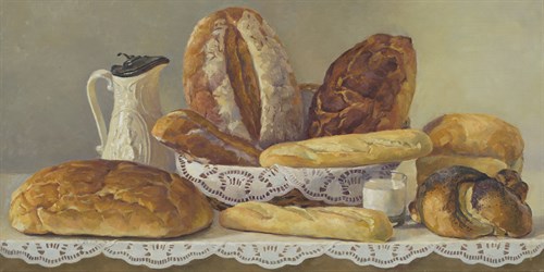 Still Life With Bread - Valeriy Chuikov