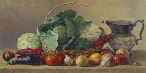 Still Life With Vegetables - Valeriy Chuikov