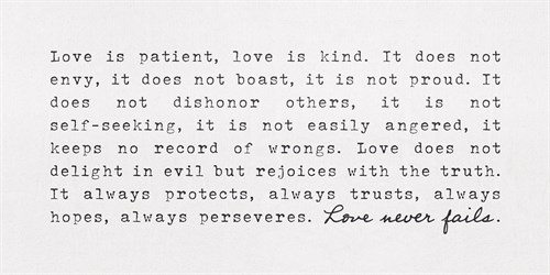 Typed Messages - Love - Max Carter