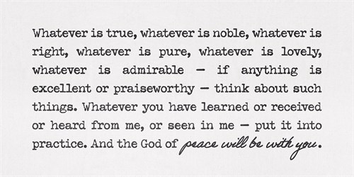 Typed Messages - Peace - Max Carter