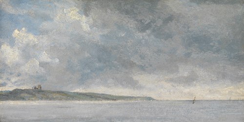 Coastal Scene with Cliffs - John Constable